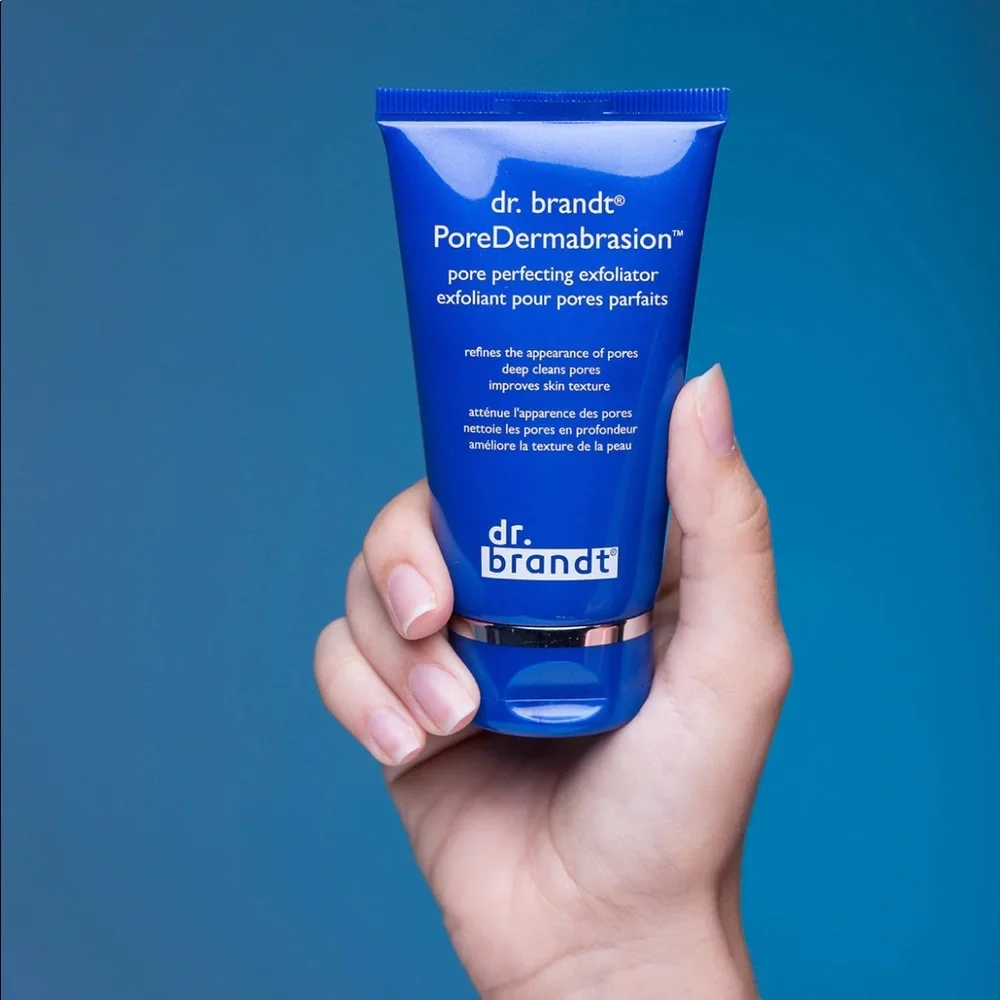 DR. BRANDT PoreDermabrasion Pore Perfecting Exfoliator 2oz $58 NIB